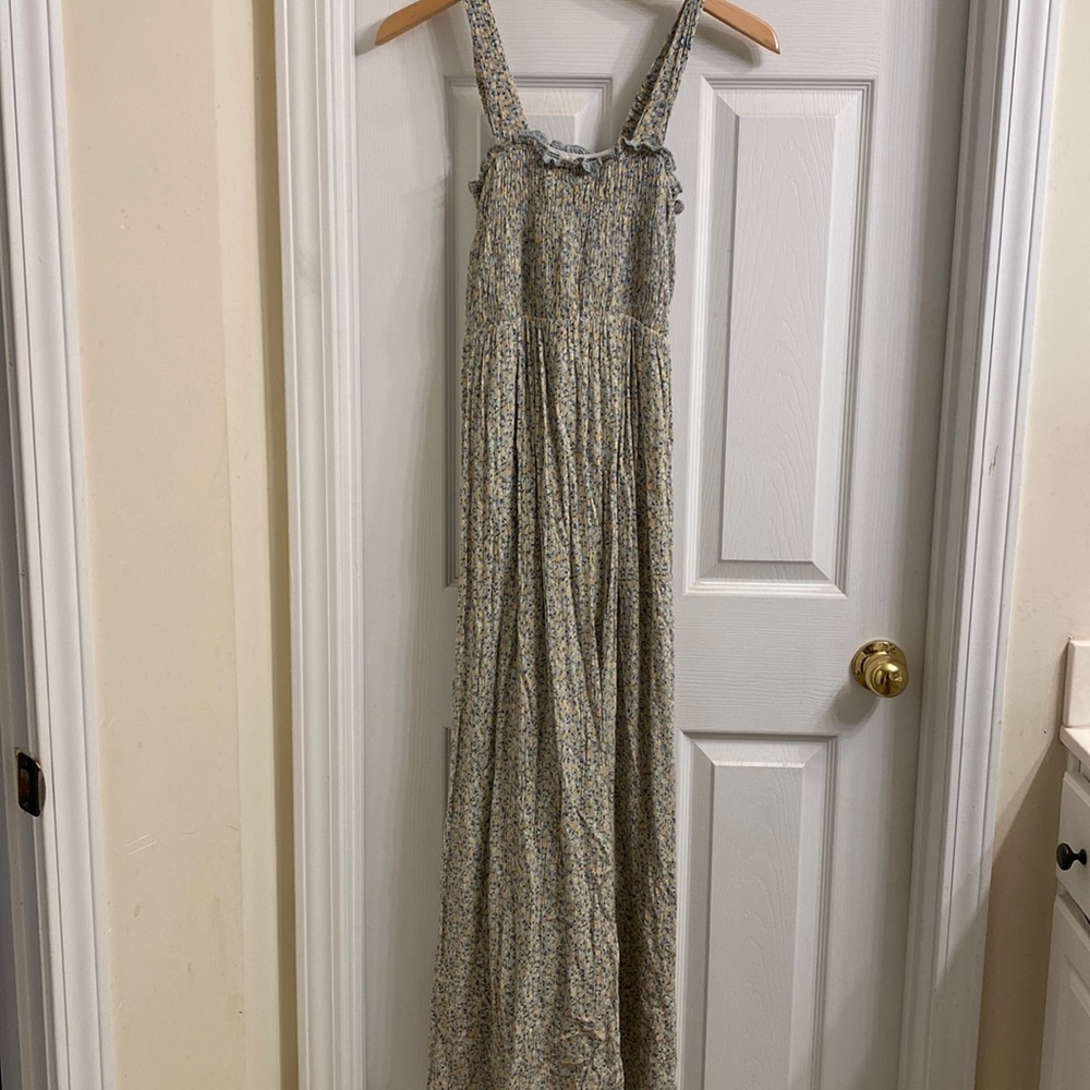Sim and Sam long floral sundress S